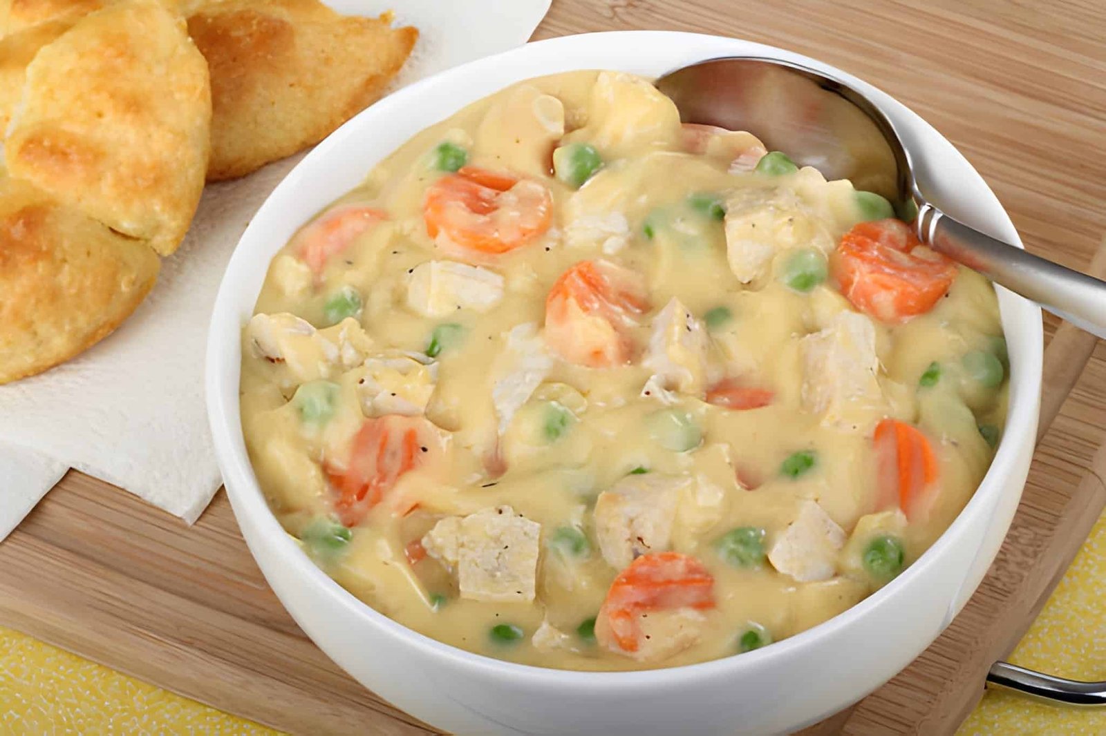 Easy Crockpot Chicken Pot Pie Soup