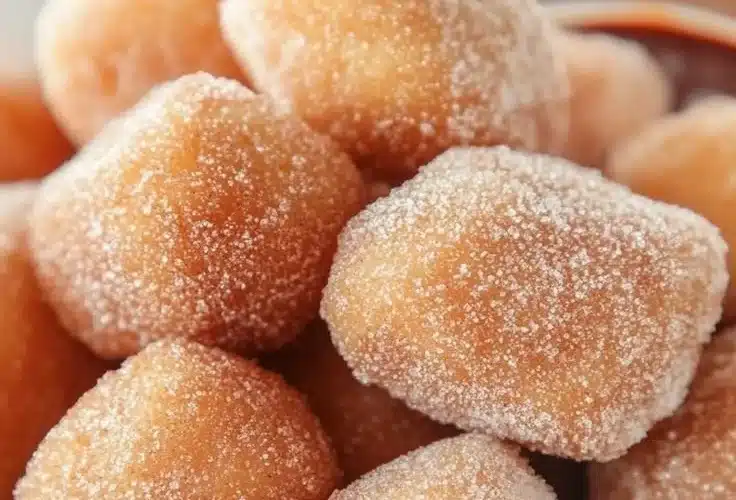 Healthy air fryer churro bites recipe with crispy texture and guilt-free flavor.