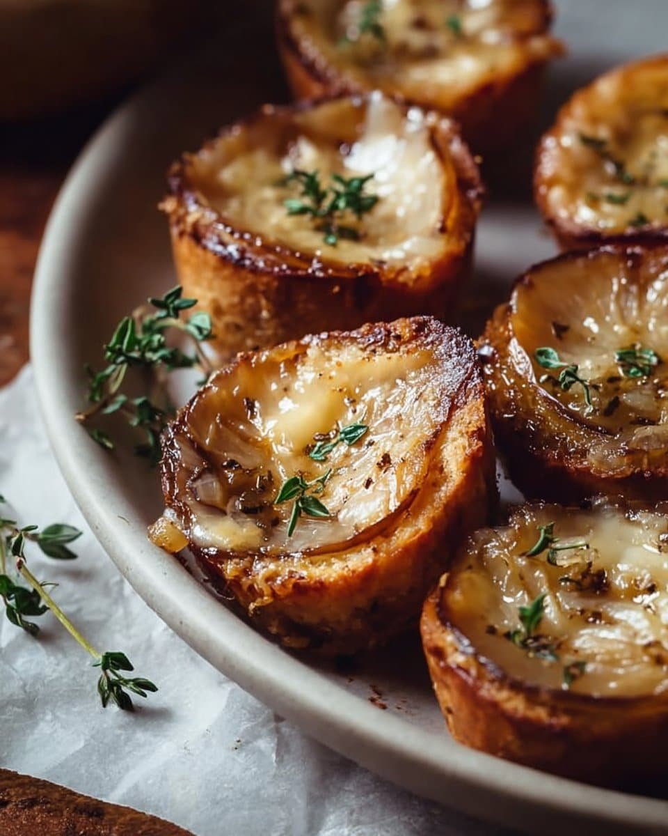 Savory French Onion Soup Bites for Cozy Gatherings