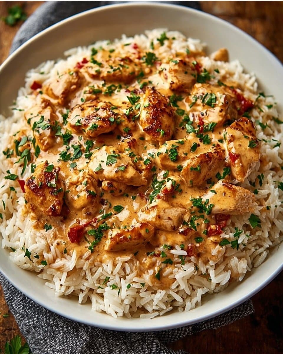Best Smothered Chicken and Rice Recipe