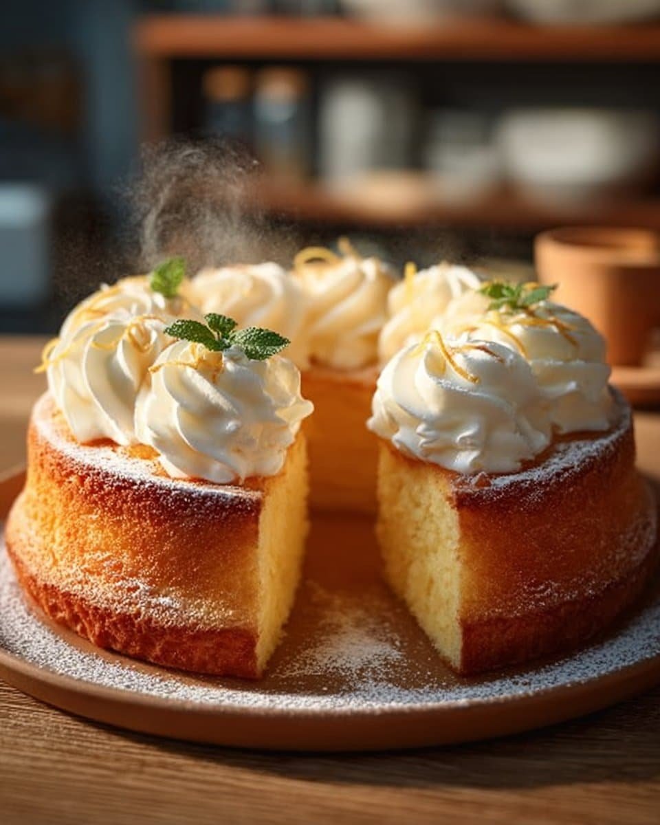 Lemon Cloud Cake
