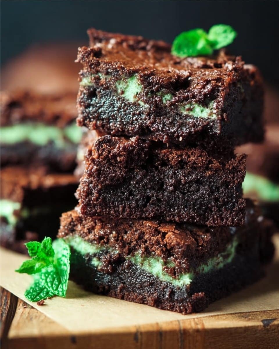 Mint Brownies