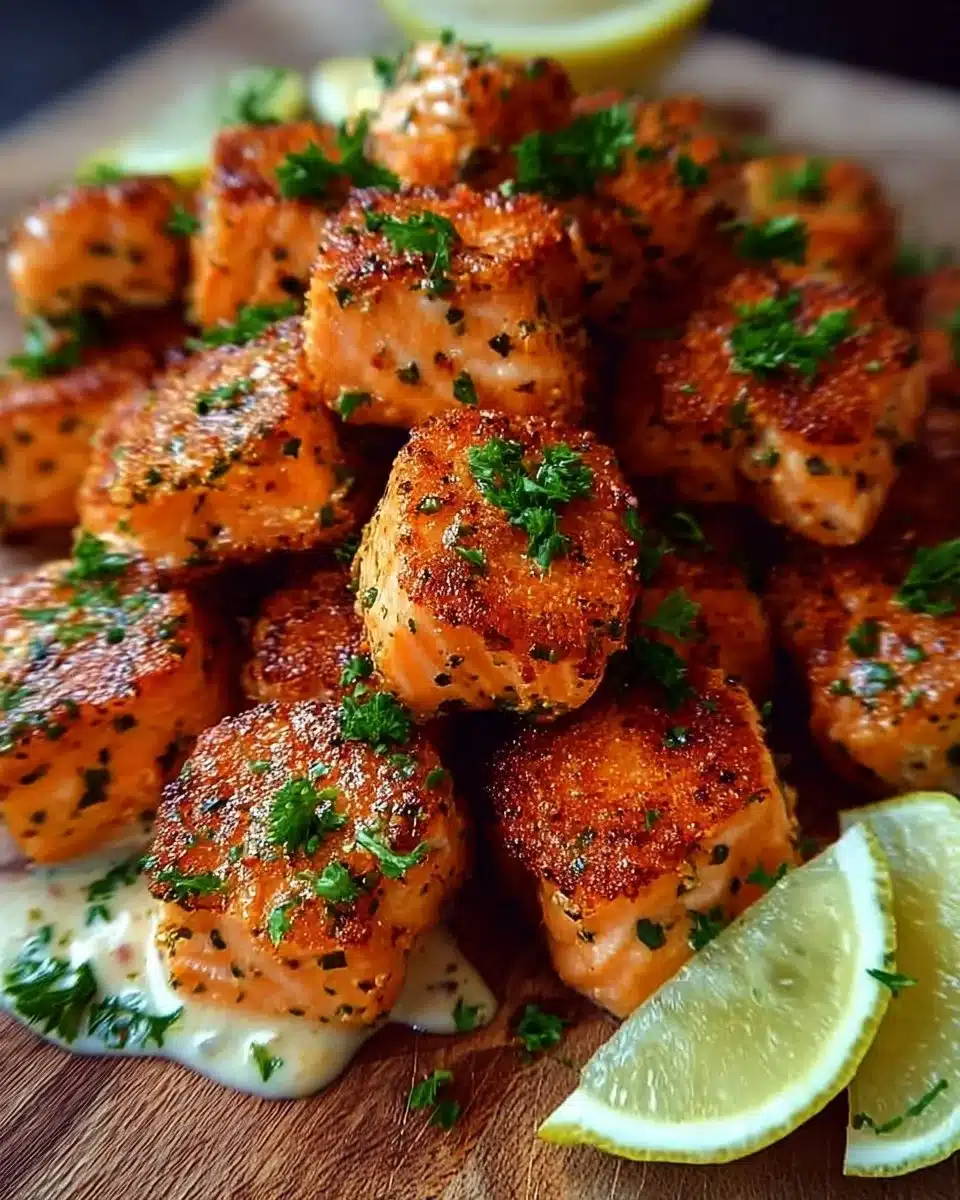 Bang Bang Salmon Bites