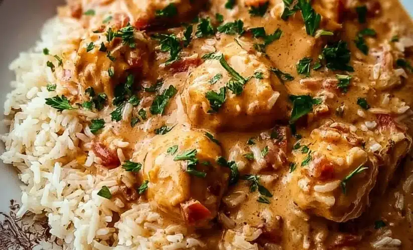 Best Smothered Chicken and Rice Recipe