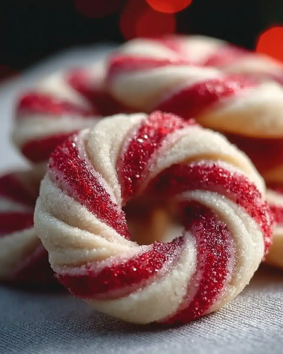 Candy Cane Cookies