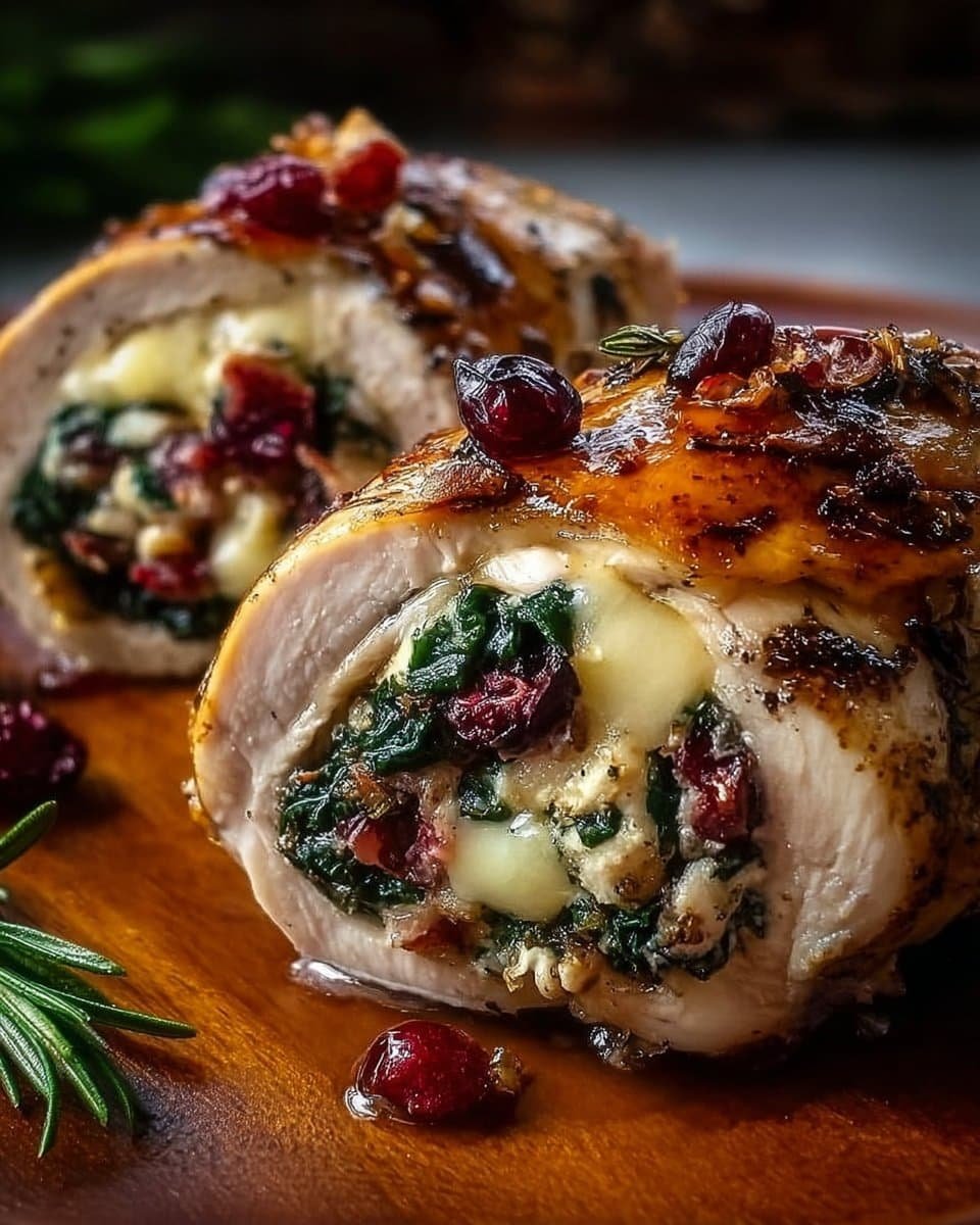 Cranberry & Spinach Stuffed Chicken with Brie: An Amazing Ultimate Recipe