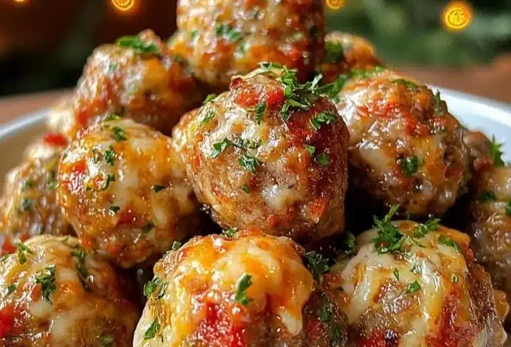 Delicious Rotel sausage balls recipe for a savory snack.