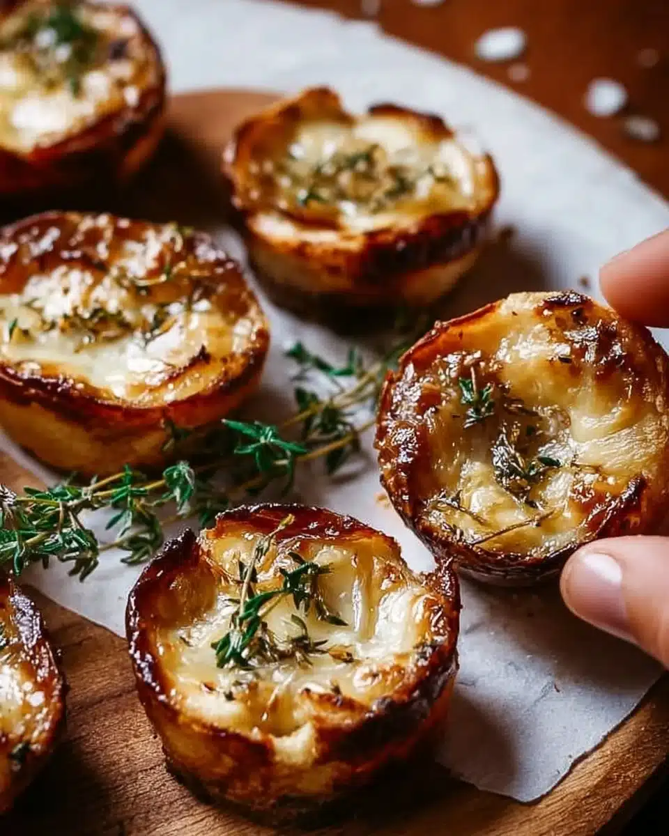 Savory French Onion Soup Bites for Cozy Gatherings