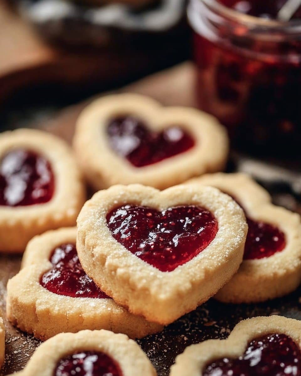 Heart Jam Cookies