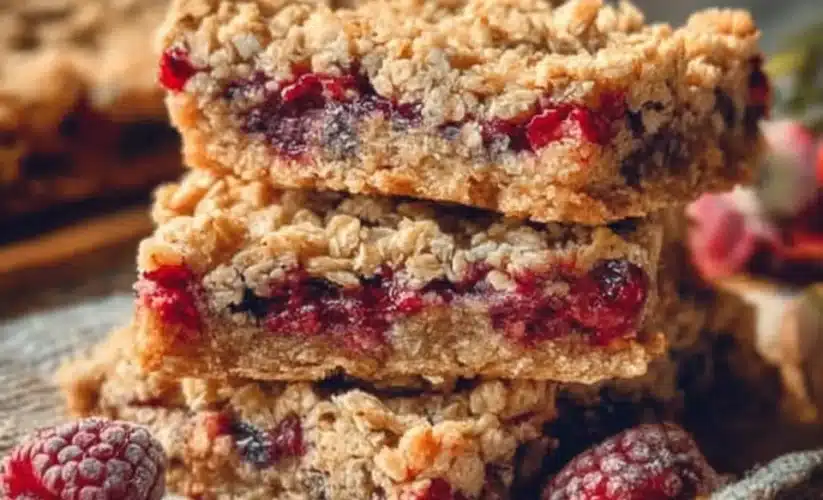 Berry Oat Bars
