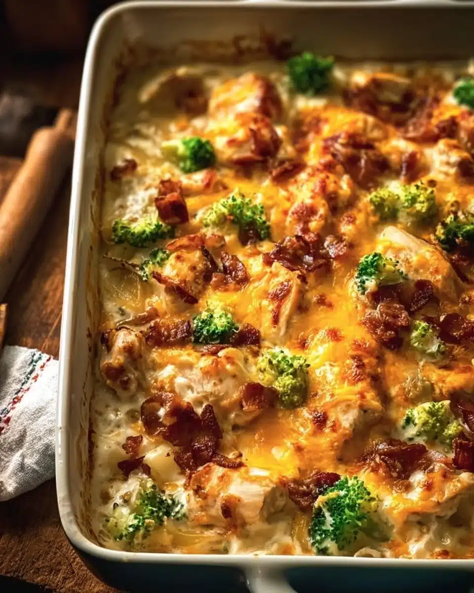 Creamy Low Carb Chicken Casserole