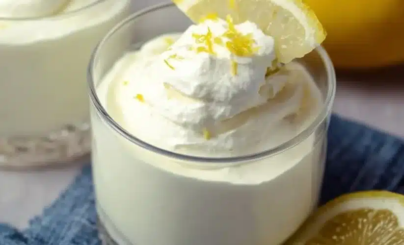 Easy Lemon Mousse Recipe – Silky, Decadent, and No-Bake