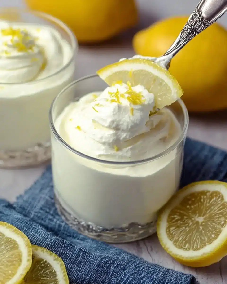 Easy Lemon Mousse Recipe – Silky, Decadent, and No-Bake