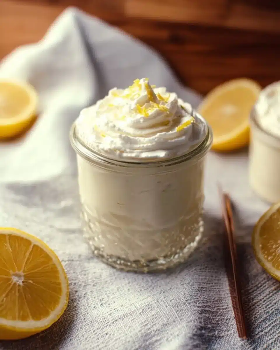Easy Lemon Mousse Recipe - Silky, Decadent, and No-Bake