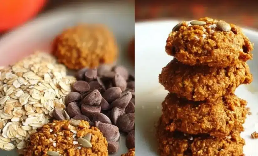 Gluten Free Pumpkin Oatmeal Cookies