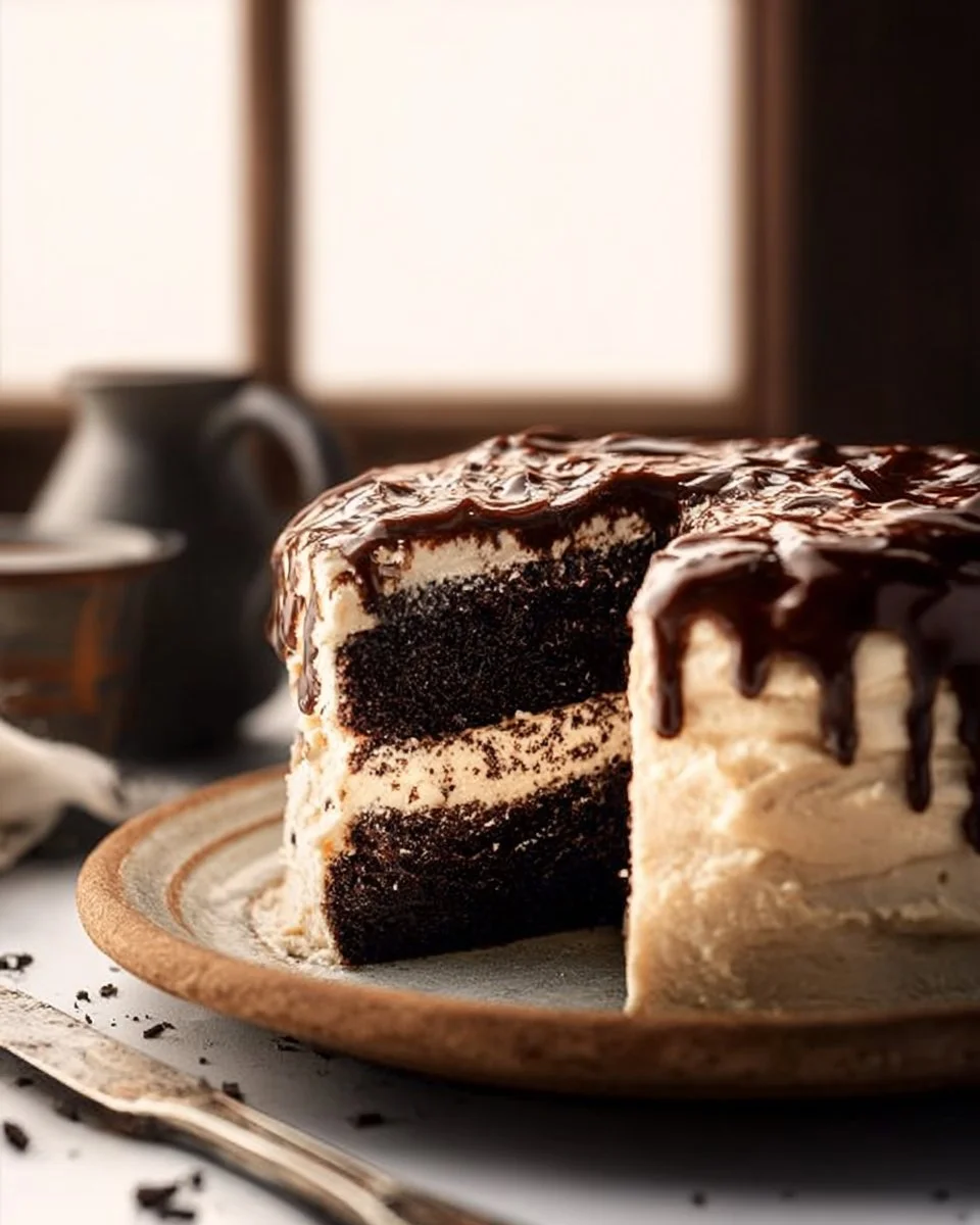 Guinness Chocolate Cake with Irish Buttercream