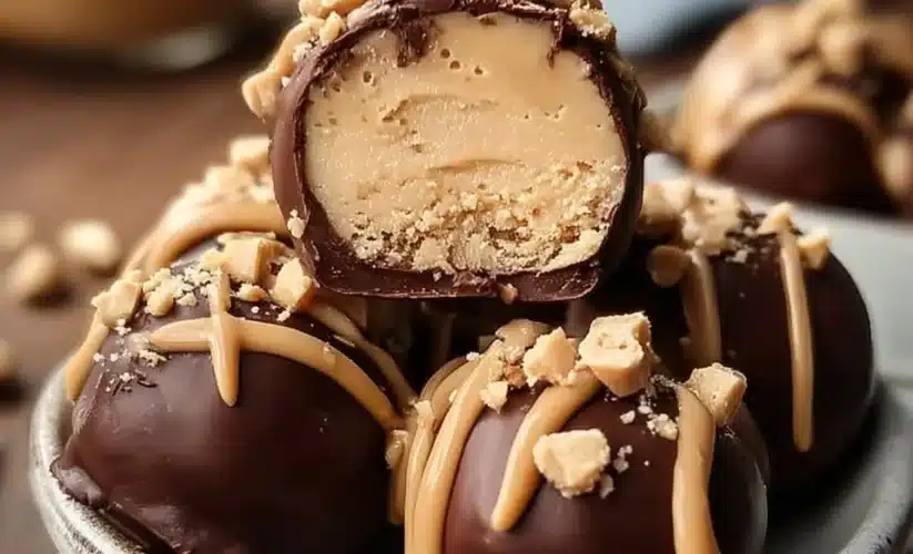 High Protein Frozen Peanut Butter Greek Yogurt Bites