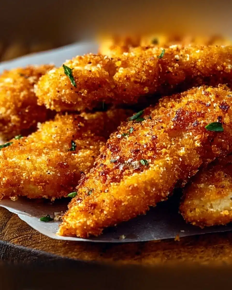 Homemade Baked Chicken Tenders