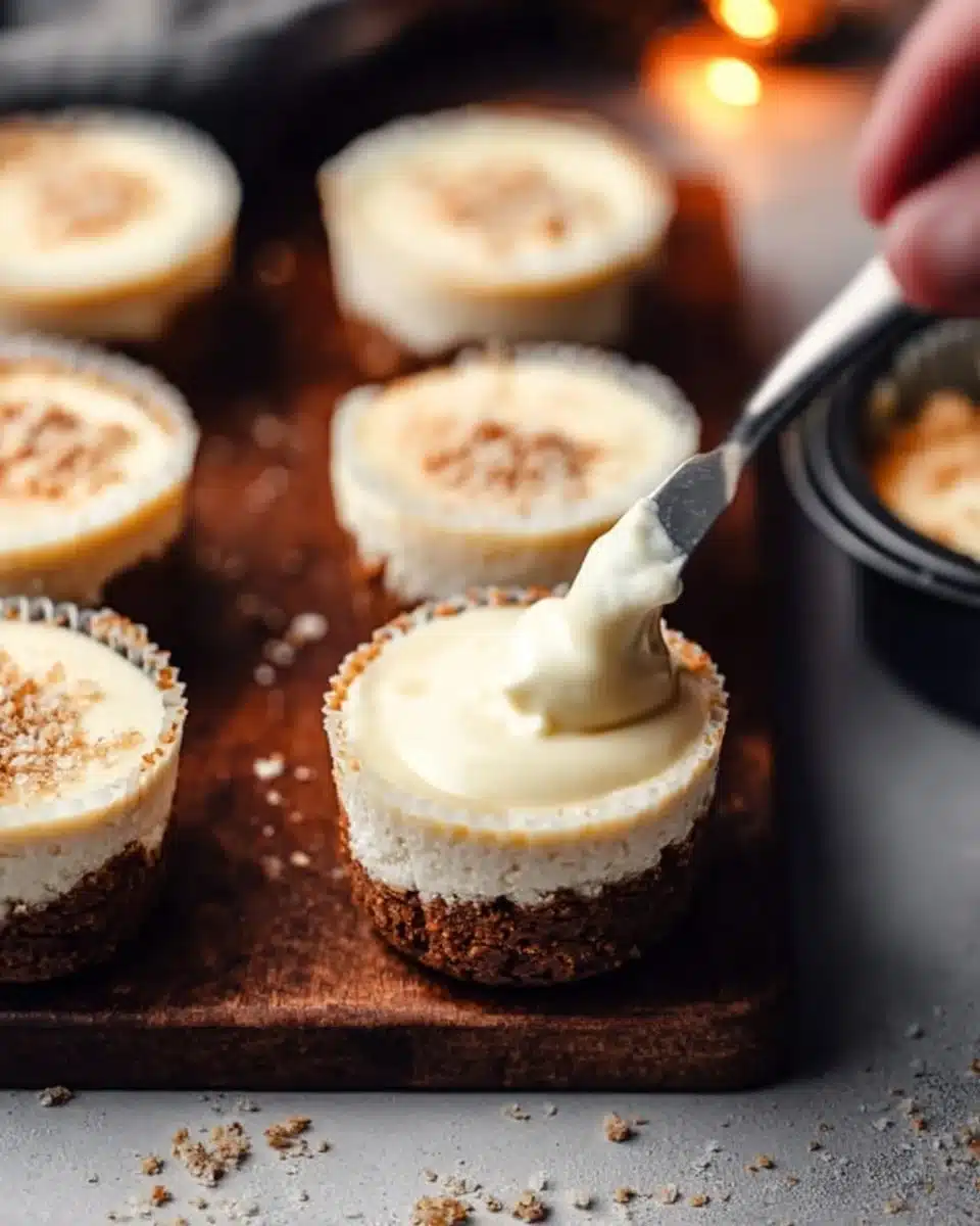 Mini Protein Cheesecakes