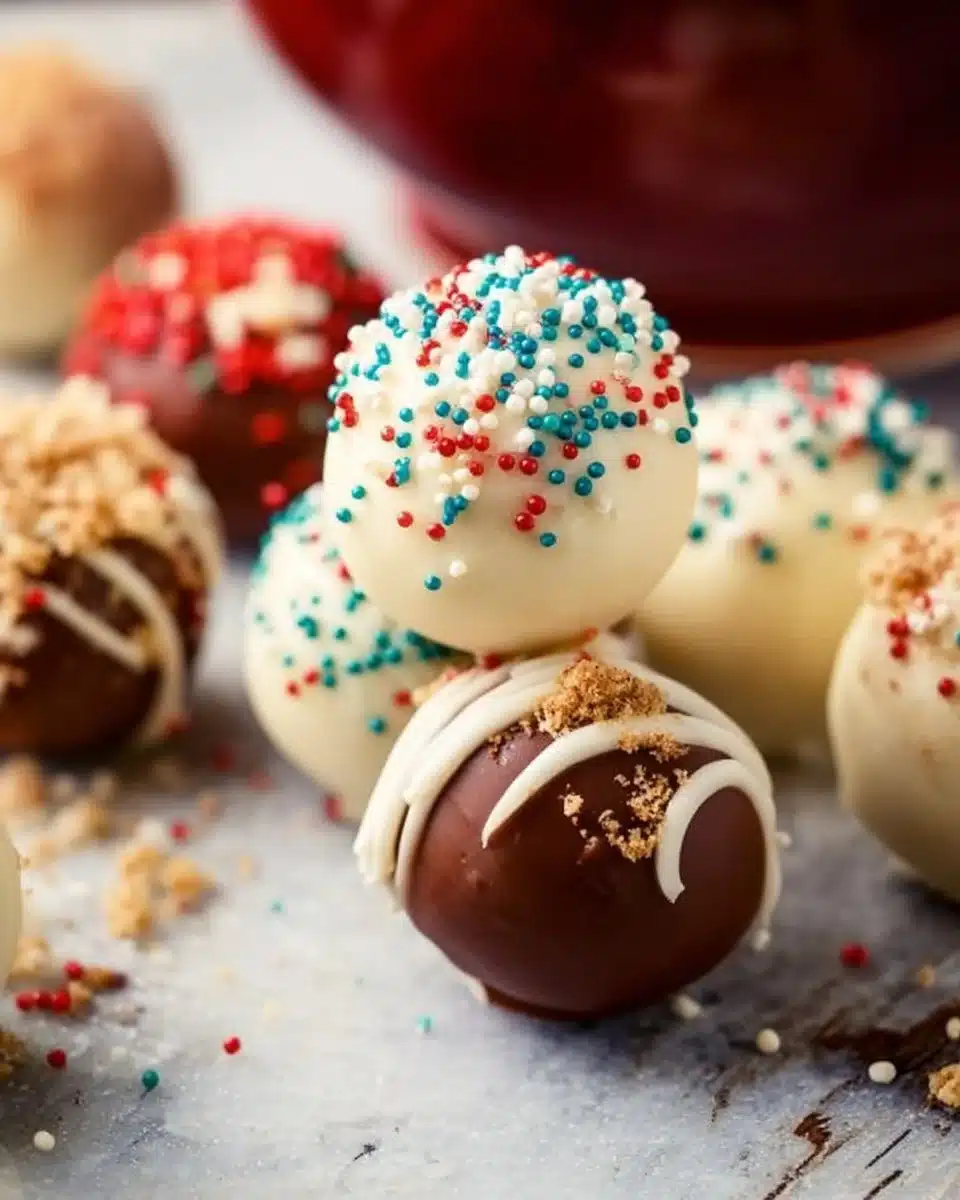No-Bake Sugar Cookie Truffles