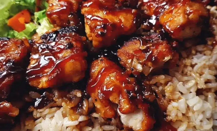 One-Pan Bold Honey BBQ Chicken Rice
