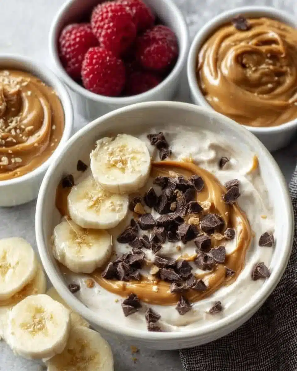 Peanut Butter Yogurt Bowls & Pots