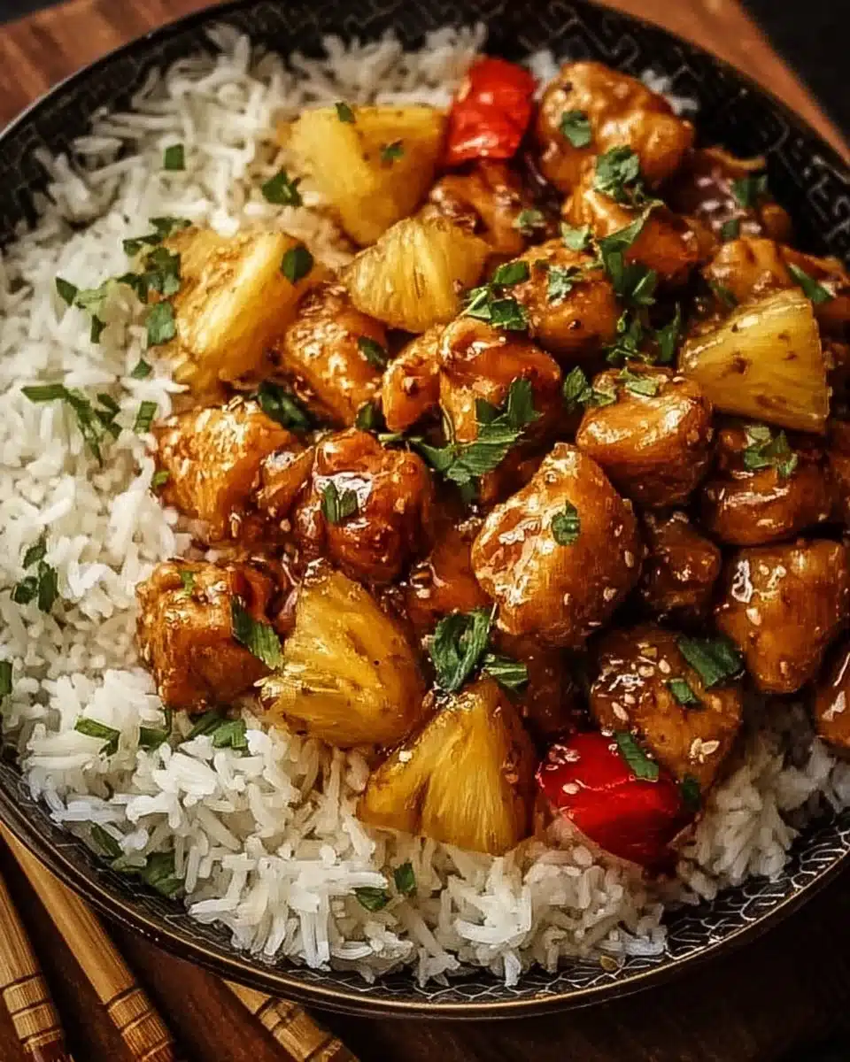 Pineapple Chicken and Rice: Sweet, Savory, Effortlessly Easy