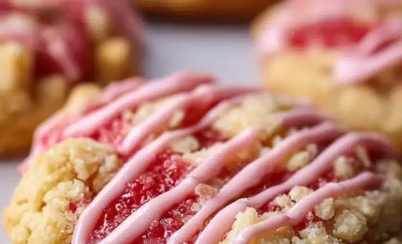 Strawberry Crunch Cookies