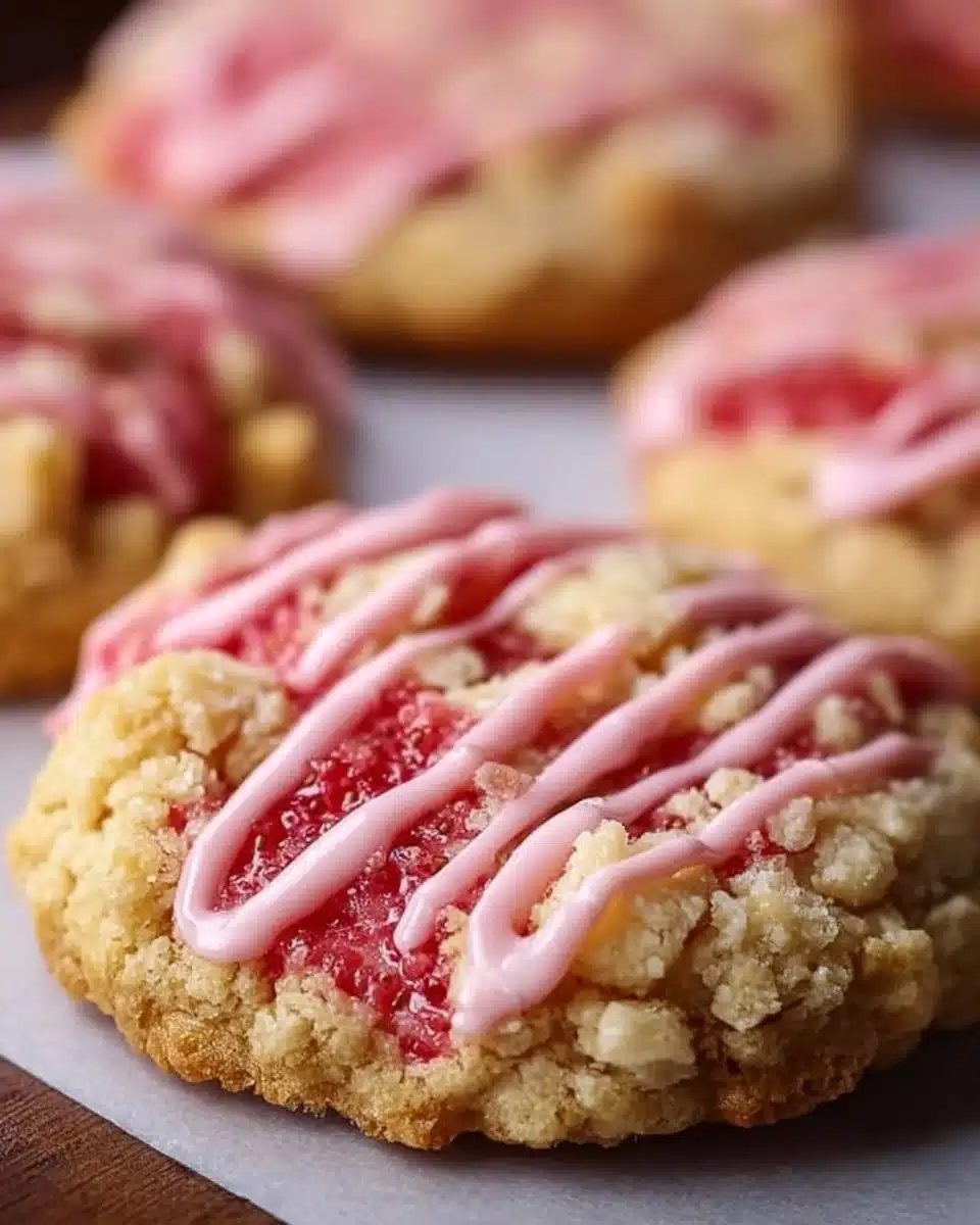 Strawberry Crunch Cookies