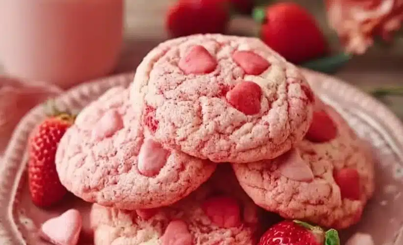 Strawberry Milkshake Cookies: Delight Your Sweet Tooth Today