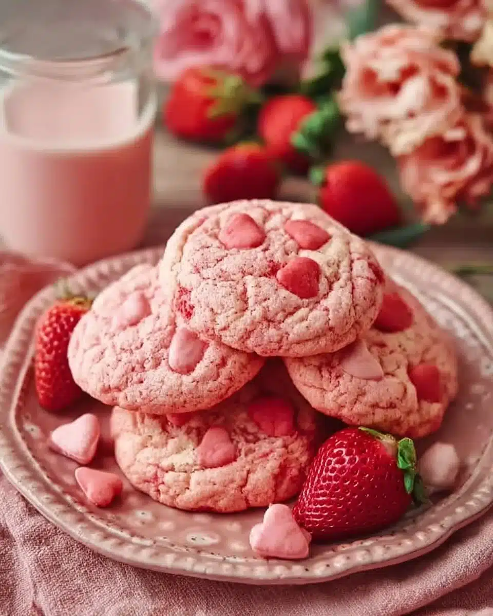 Strawberry Milkshake Cookies: Delight Your Sweet Tooth Today