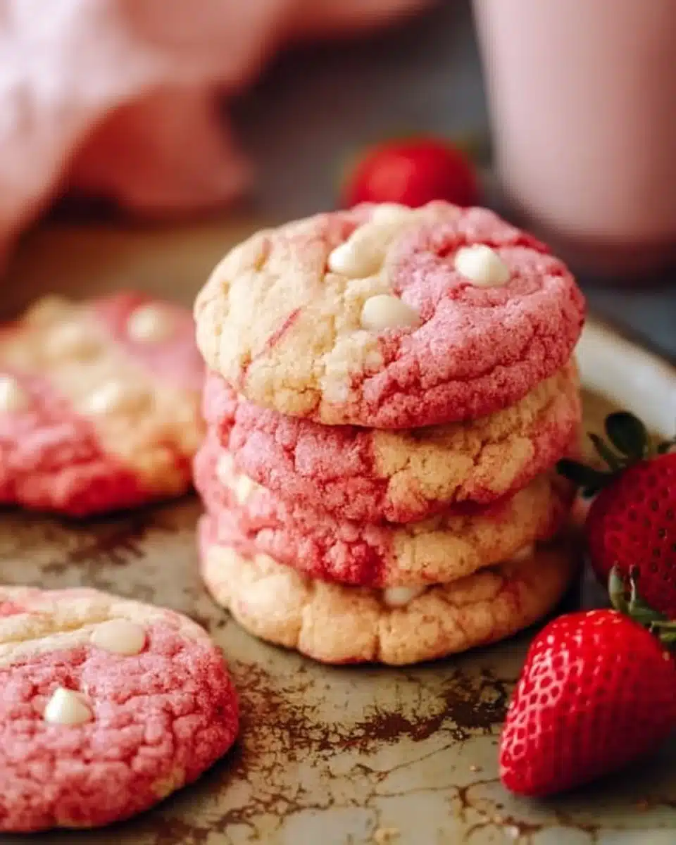 Strawberry Milkshake Cookies: Delight Your Sweet Tooth Today