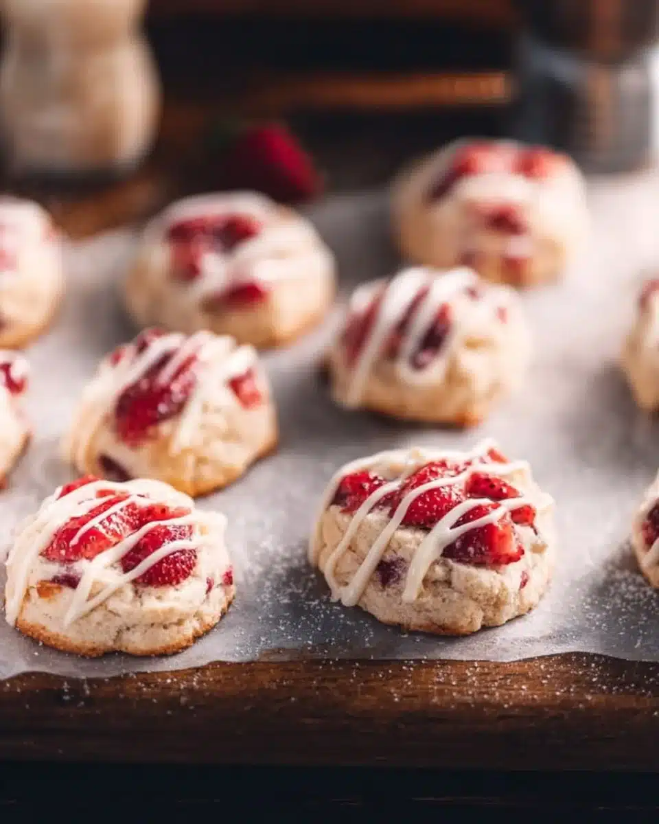 Strawberry Shortcake Cookies