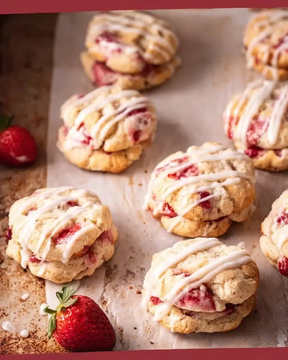Strawberry Shortcake Cookies