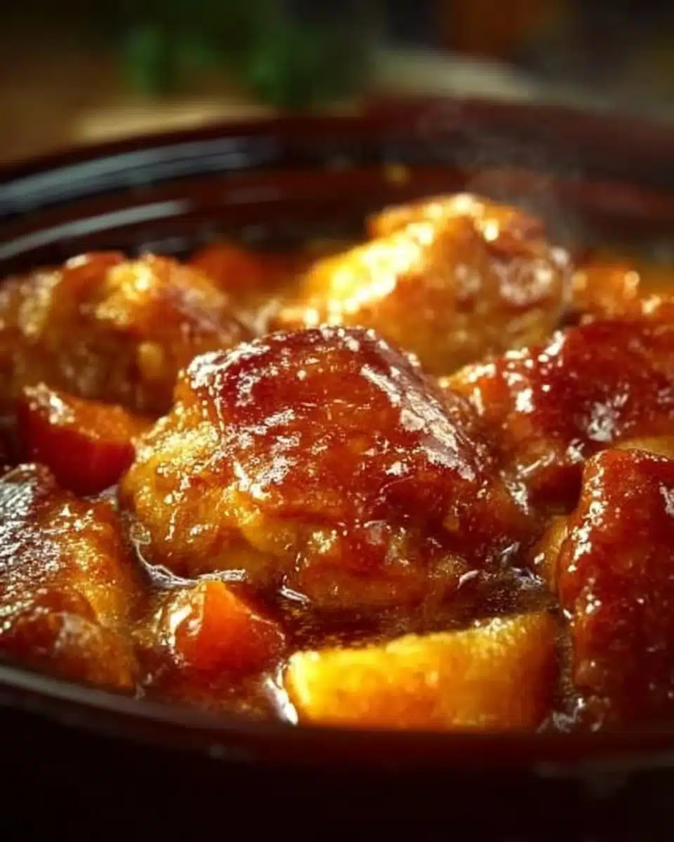 Sweet Hawaiian Crock Pot Chicken