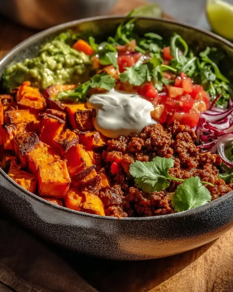 Sweet Potato Taco Bowl: Colorful Comfort Food Made Easy