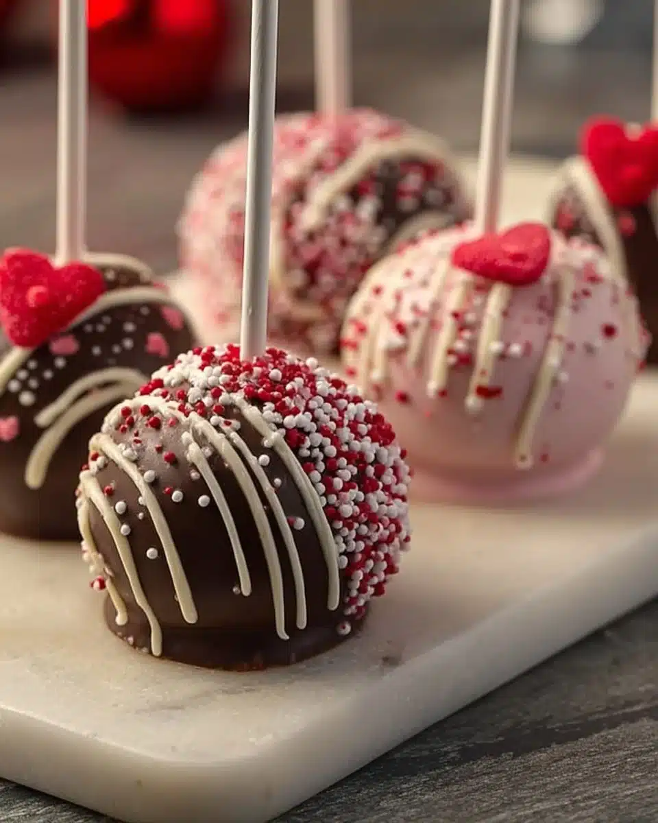 Valentine's Day Oreo Pops Recipe