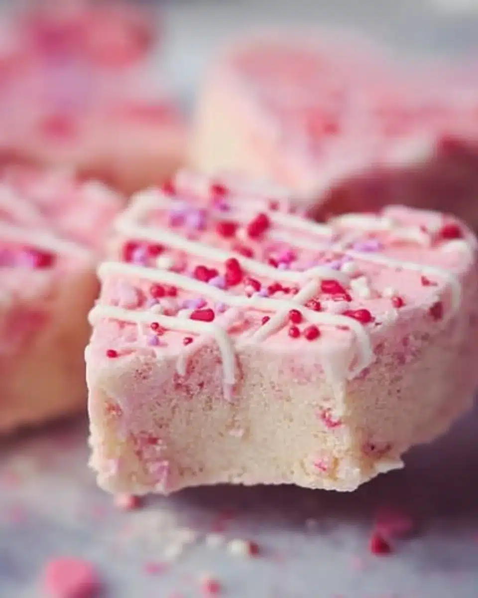 Valentine’s Day Sugar Cookie Fudge Recipe