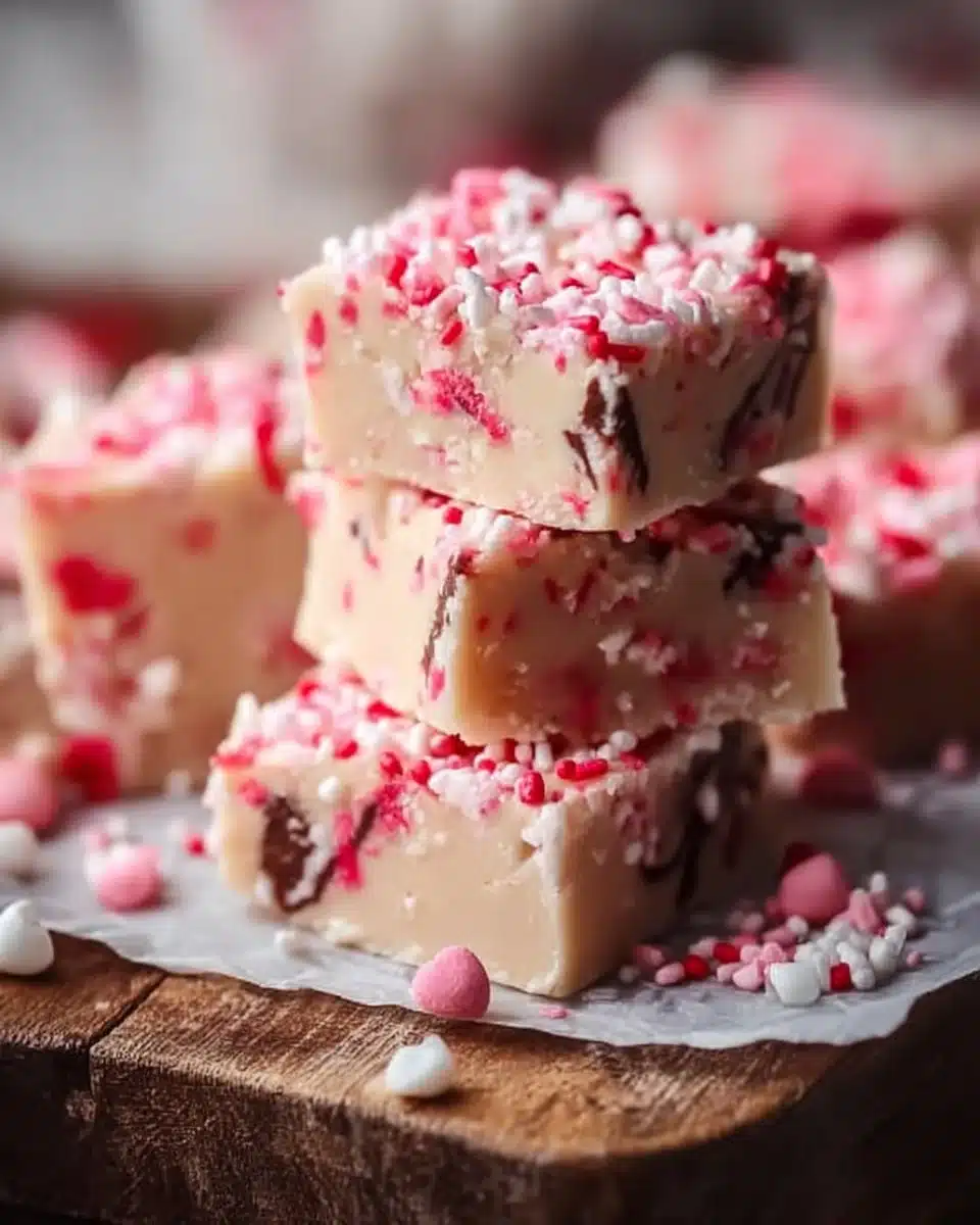 Valentine's Day Sugar Cookie Fudge Recipe