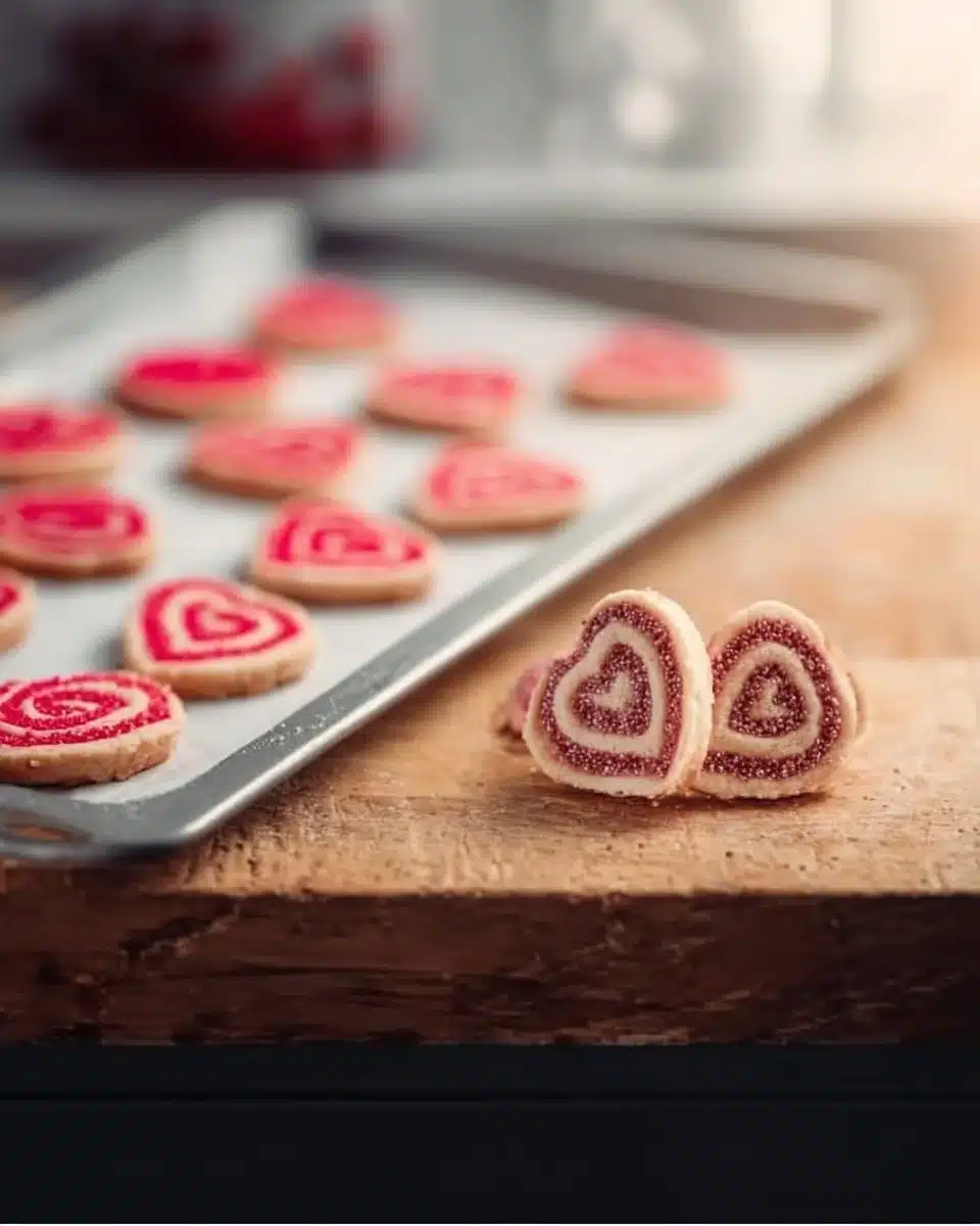 Valentine's Day Swirl Cookies
