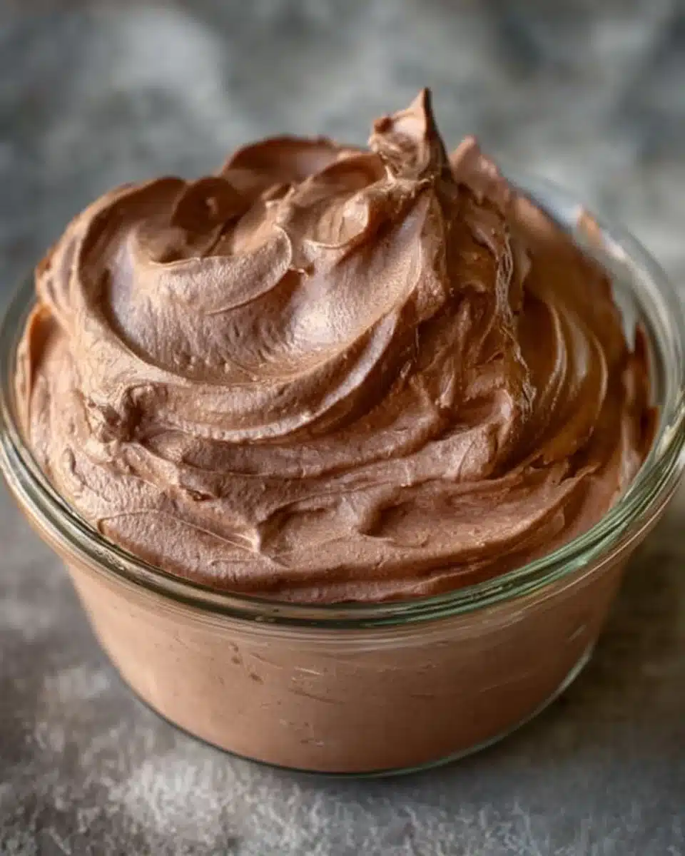 Whipped Chocolate Protein Fluff