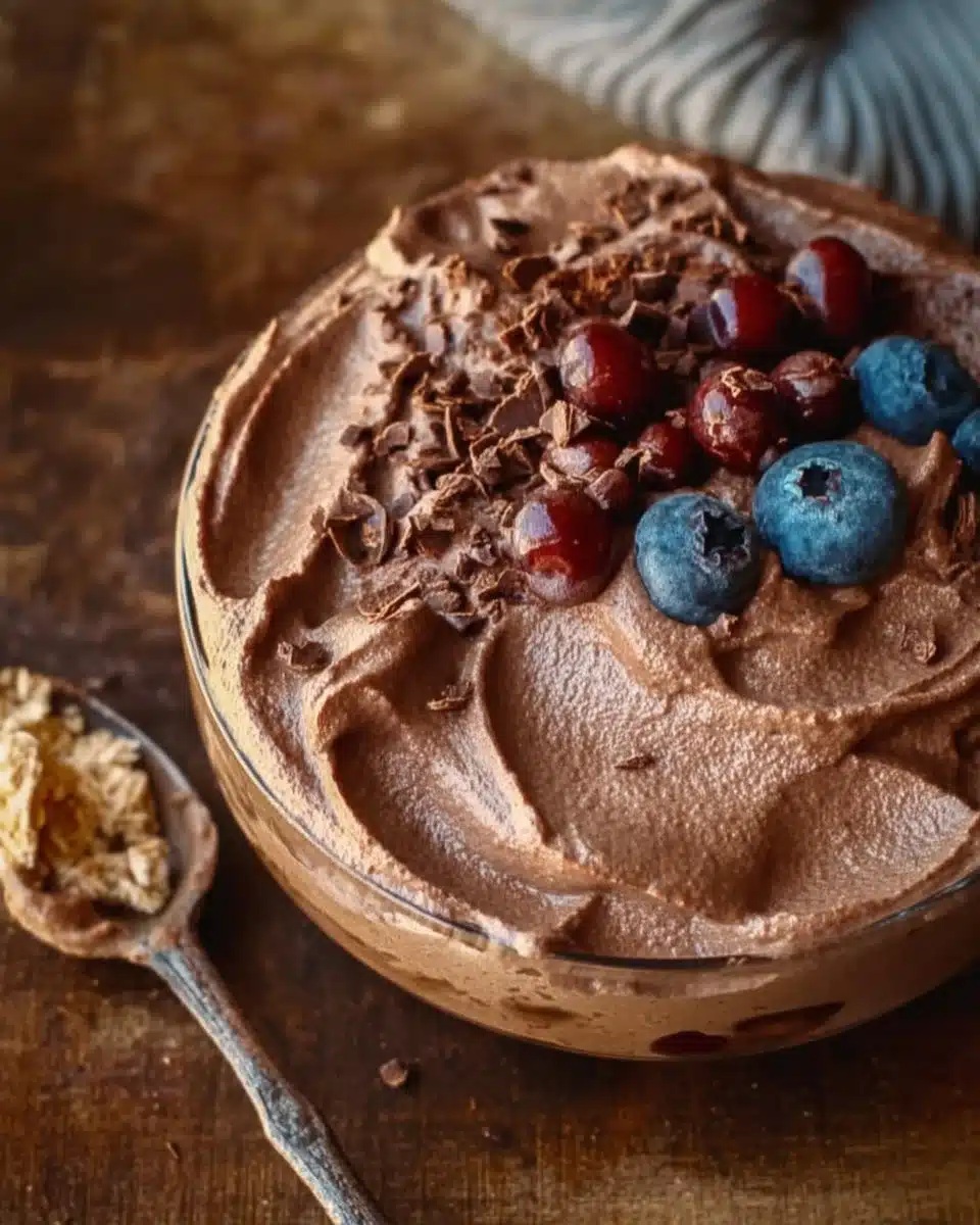 Whipped Chocolate Protein Fluff
